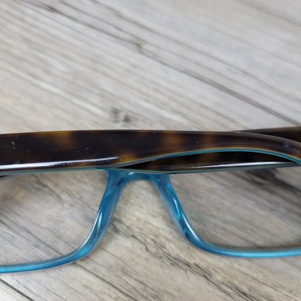 Coach Eyeglasses Frames HC 6040 Brooklyn 5116 Dark Tortoise Teal Women 52-16